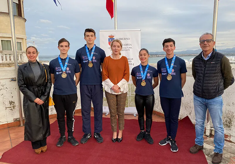  El Gobierno felicita a los patinadores cántabros del Alexmar, Campeones del Mundo por segundo año consecutivo