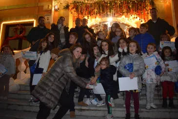 Los niños de Piélagos encienden la Navidad del municipio