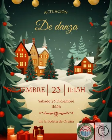  El muelle de Oruña acogerá mañana, sábado, una actuación de danza antes de recibir la visita de Papá Noel