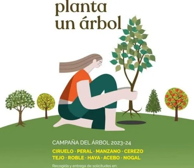 El 4 de enero acaba el plazo de presentación de solicitudes para participar en la campaña ‘Siembre futuro, planta un árbol’