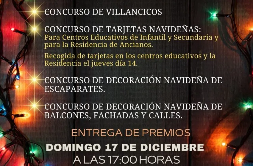 BASES CONCURSOS NAVIDEÑOS 2023