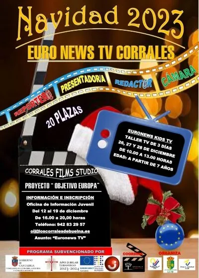  EURONEWS TV CORRALES NAVIDAD 2023