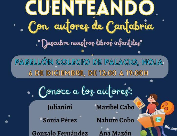 Noticias de Cantabria | El Cántabro | 8 autores de cuentos infantiles estarán el miércoles desde las 12:00 y hasta las 19:00 horas en el pabellón del colegio de Palacio