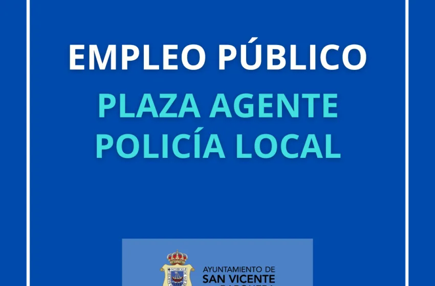  ANUNCIO BOE RELATIVO A CONVOCATORIA PARA PROVISION PLAZA OFICIAL DE LA POLICIA LOCAL