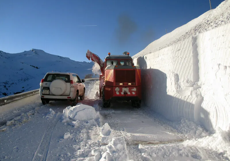 Tresviso contará desde mañana con una quitanieves para garantizar el acceso al municipio
