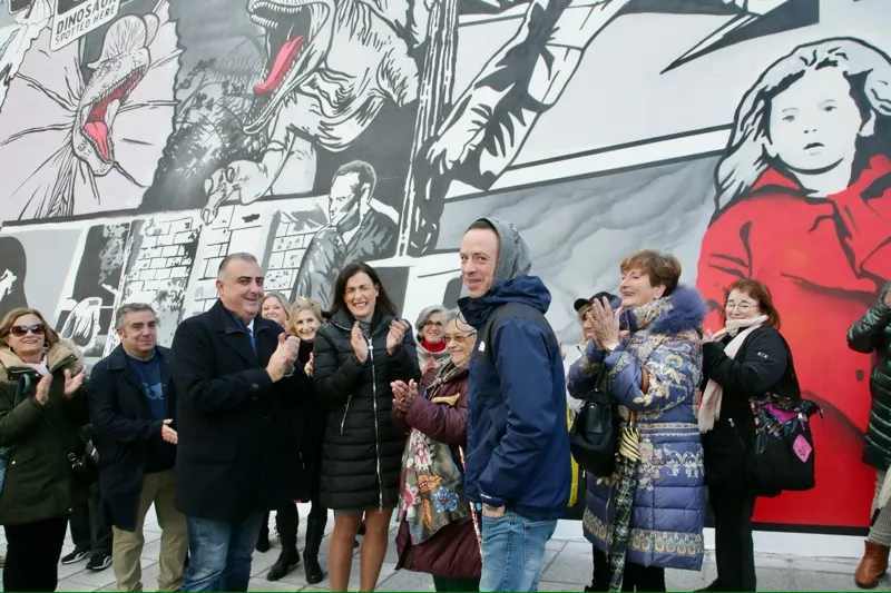  Media destaca la recuperación del barrio Entrehuertas de Santander con la incorporación de aceras accesibles, nuevos hidrantes y renovación de los servicios