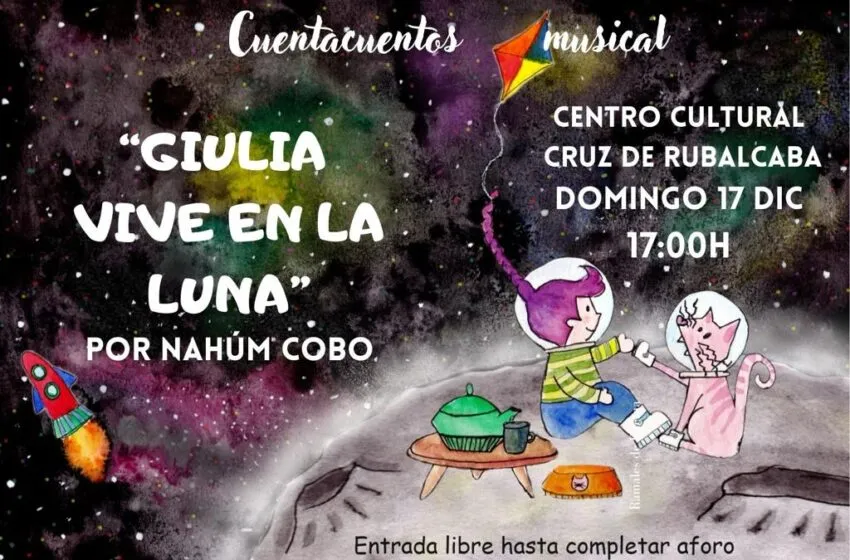  Cuentacuentos musical, próximo domingo 17, a las 17:00