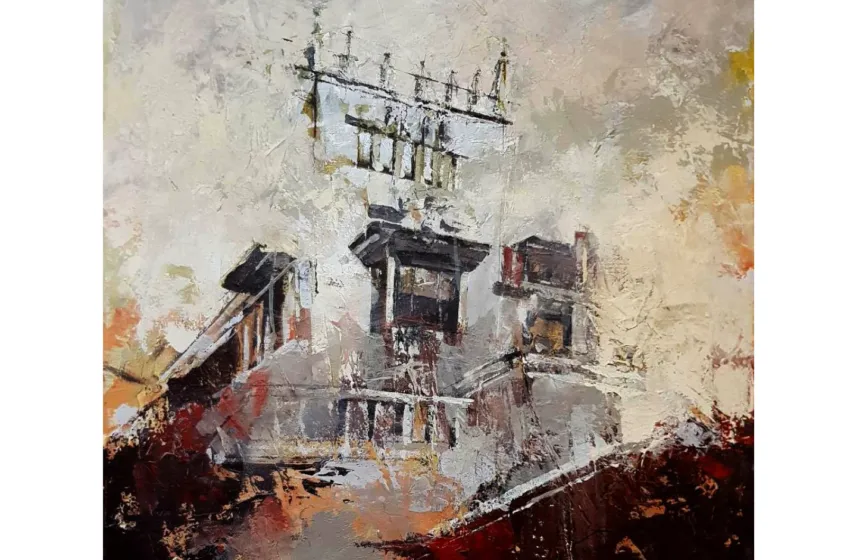 El Doctor Madrazo acoge la exposición de pintura ‘Paisajes colonizados’ de Paco Paso