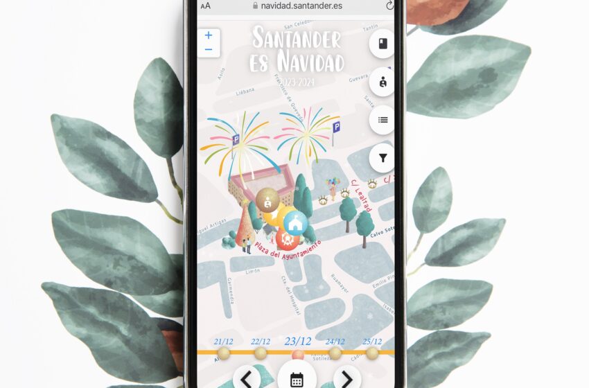  El Ayuntamiento lanza la web Santander es Navidad, con toda la información de estas fiestas