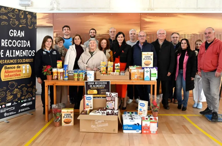 Santander se suma a la campaña ‘Desayunos solidarios’ para el banco de alimentos infantiles