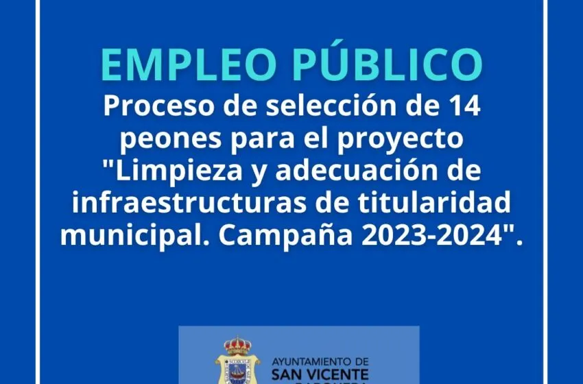 SELECCIÓN DE 14 PEONES