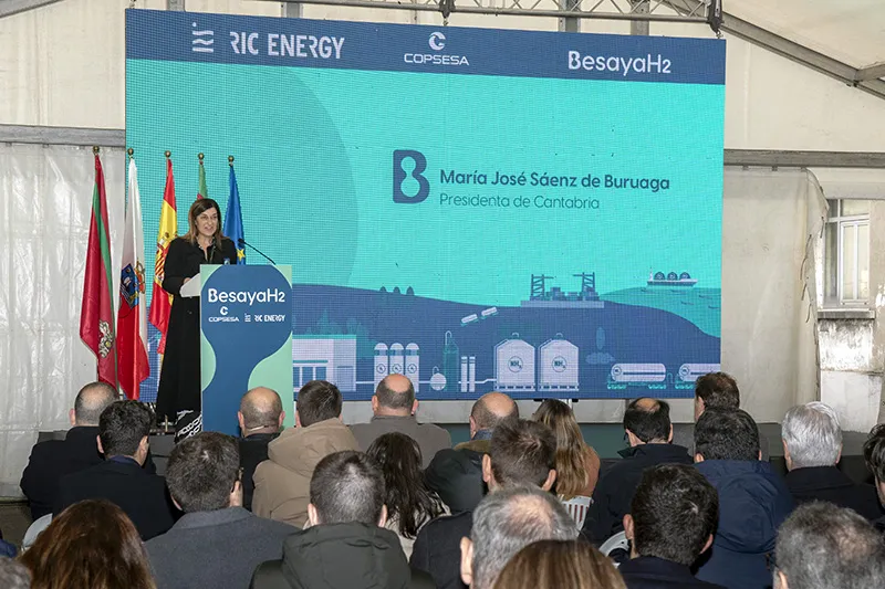 Noticias de Cantabria | El Cántabro | Buruaga apoya Besaya H2, el proyecto que va a colocar a Cantabria "en el mapa del hidrógeno verde" con una inversión de 850 millones