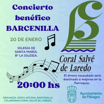 Noticias de Cantabria | El Cántabro | La Iglesia Parroquial de Santa María en Barcenilla acogerá mañana, sábado, un concierto benéfico de la Coral Salvé de Laredo