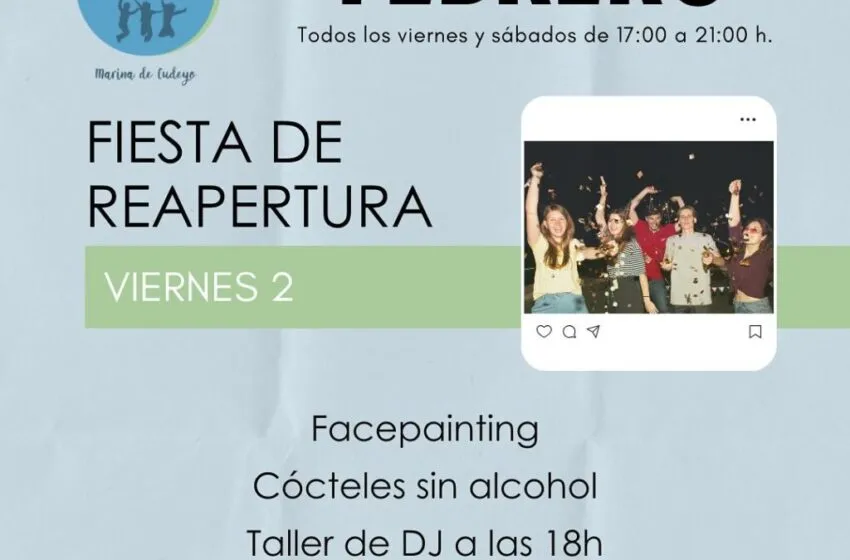  Espacio Joven: fiesta de reapertura