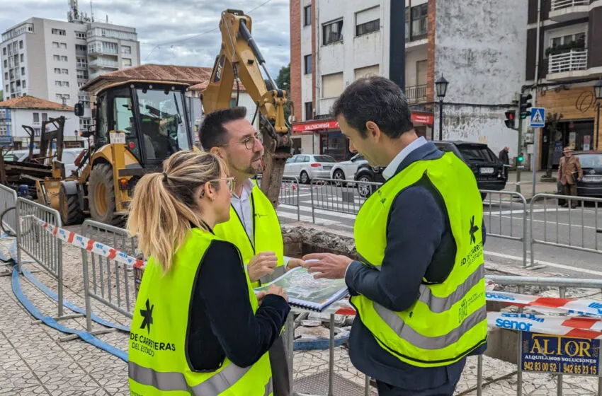  Comienzan las obras de humanización de las travesías N-629 y N-634 a su paso por Colindres