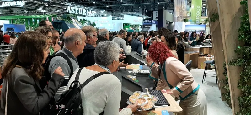  El estand de Cantabria en Fitur recibió más de 12.000 visitantes, casi el doble que en la edición anterior