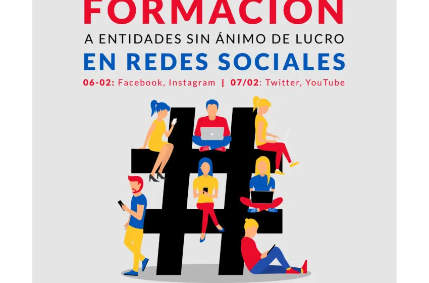  Un total de 30 profesionales del ámbito social se formarán en redes sociales