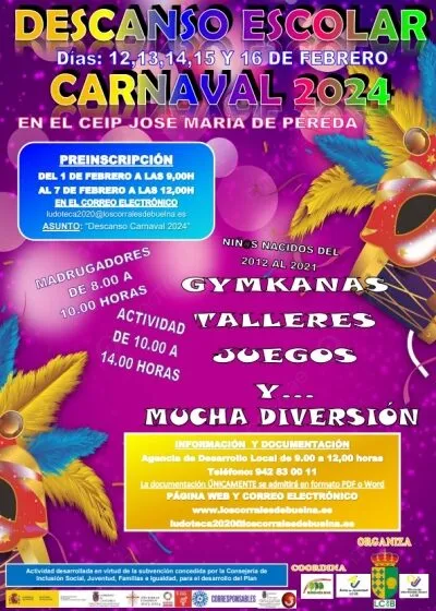 Ludoteca CARNAVAL 2024
