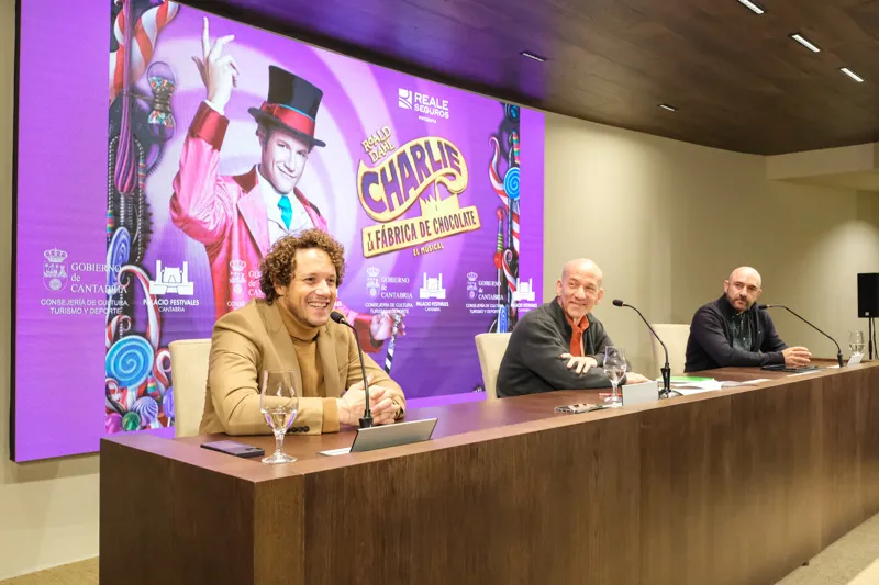 El exitoso musical ‘Charlie y la Fábrica de Chocolate’ se representará en el Palacio de Festivales del 1 al 4 de febrero