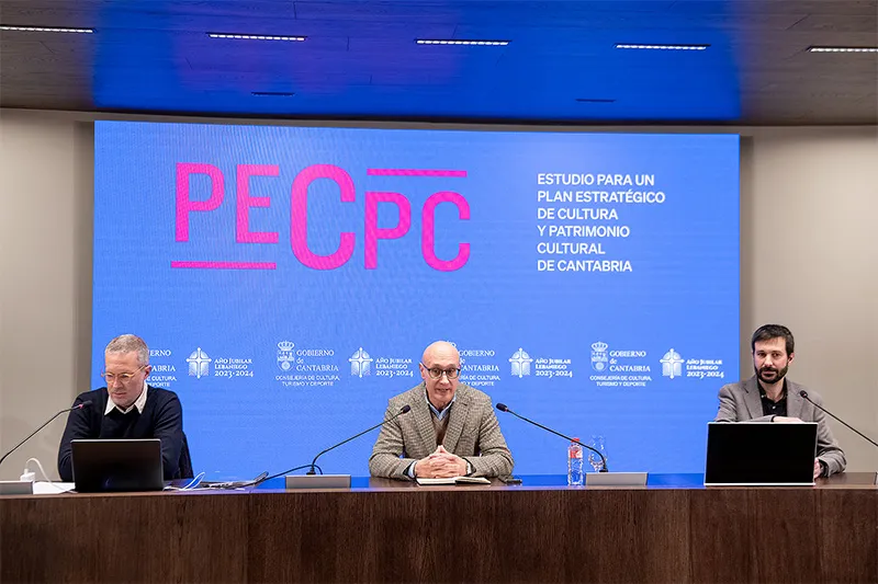Cultura analizará el Estudio para un Plan Estratégico de Cultura y Patrimonio Cultural de Cantabria, presentado como una «útil y valiosa» herramienta de trabajo