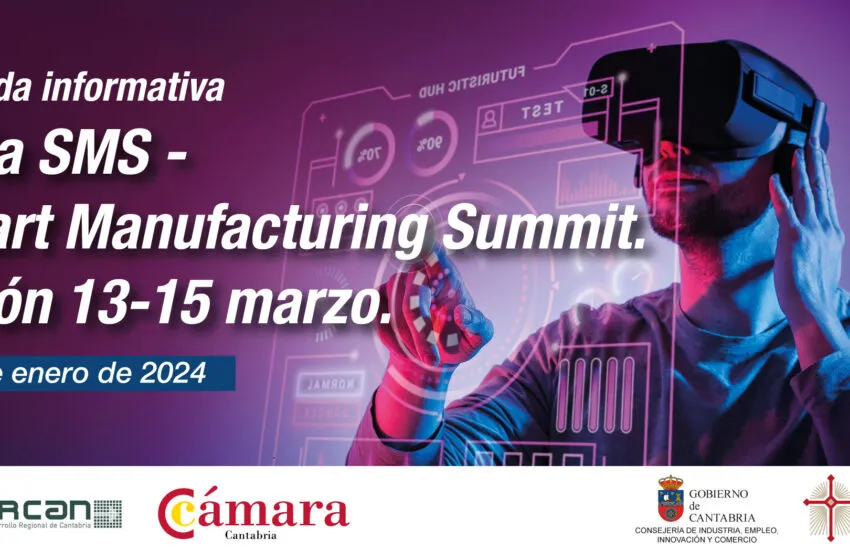  Industria y Cámara Cantabria presentan a las empresas cántabras la feria Smart Manufacturing Summit de Japón