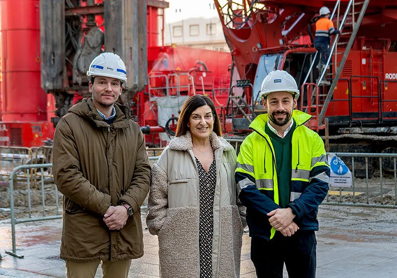  Concluye la fase de ejecución de los muros pantalla en el proyecto del nuevo MUPAC, que empezará la próxima semana la excavación