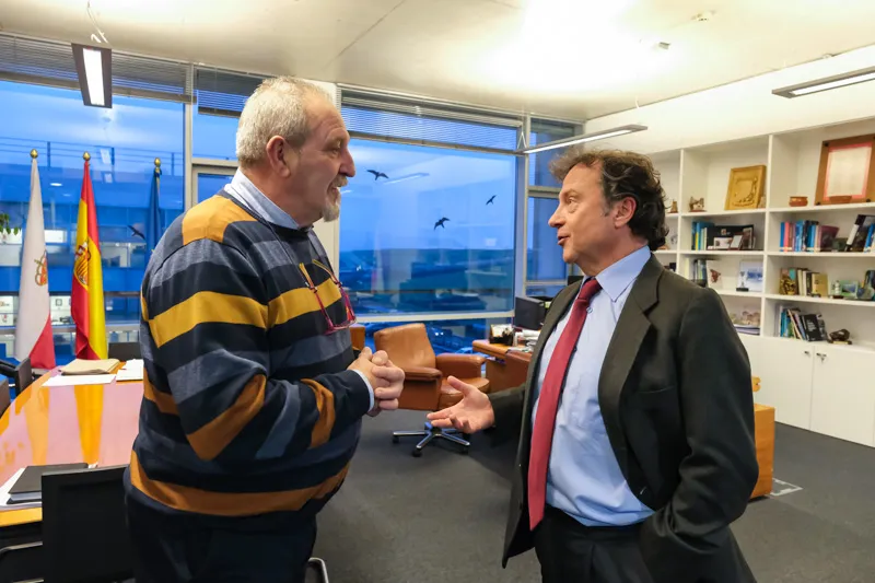  Desarrollo Rural estudia la mejora de la red de infraestructuras agrarias de Anievas