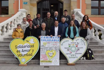  Villaescusa y Piélagos acogerán el 3 de marzo la 111 edición de la Caminata saludable que se celebrará bajo el lema “Sí a la Paz” para recaudar 7.700 kilos de alimentos