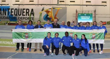  El Atletismo Piélagos, octavo en la Copa de la Reina disputada este fin de semana en Antequera