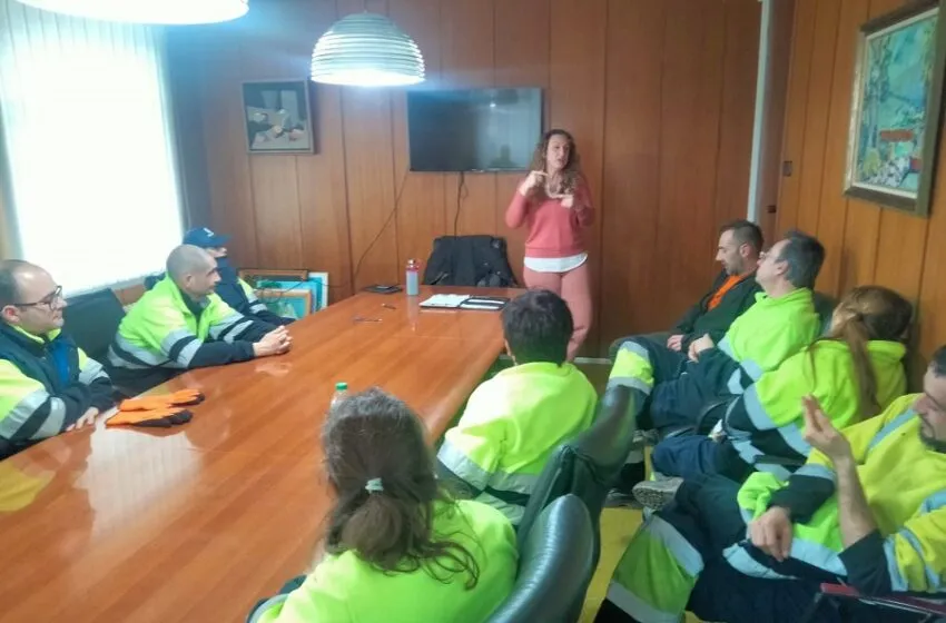  Charla sobre la prevención de riesgos laborales para los nuevos trabajadores del proyecto OBESPU 4ºFASE