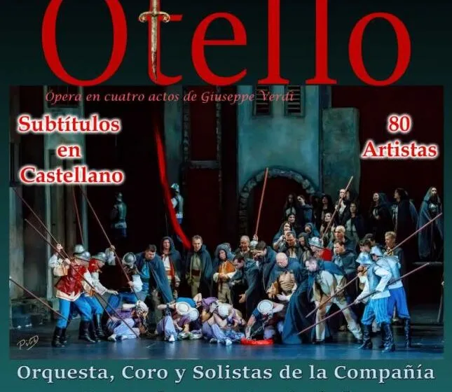  La ópera ‘Otello’ llega al TMCE el 16 de marzo