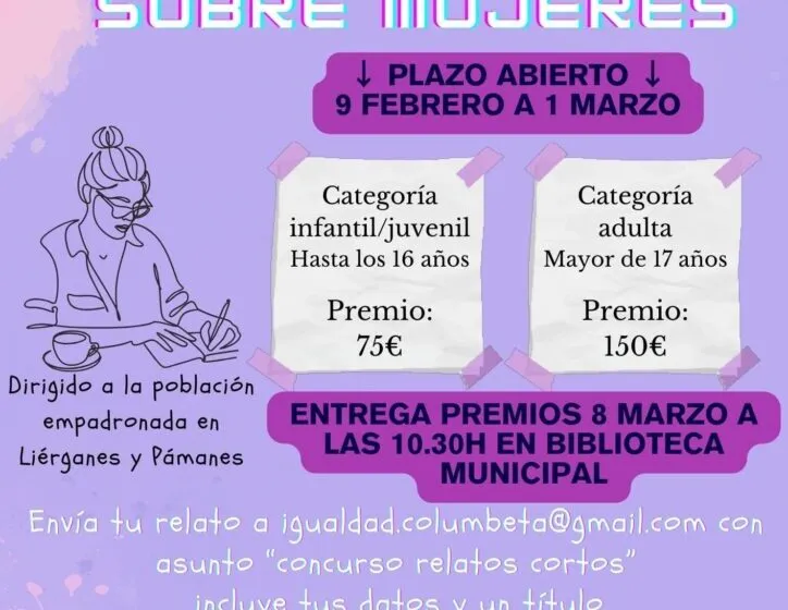 Noticias de Cantabria | El Cántabro | II concurso de relatos cortos sobre mujeres