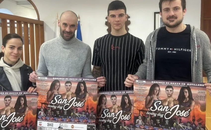 Noticias de Cantabria | El Cántabro | EL ‘SAN JOSÉ BOXING DAY’ LLEGA A LA CANTÁBRICA CON 3 COMBATES PROFESIONALES Y 7 AMATEURS