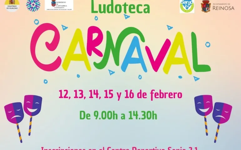  Programadas dos ludotecas para las próximas vacaciones escolares de Carnaval