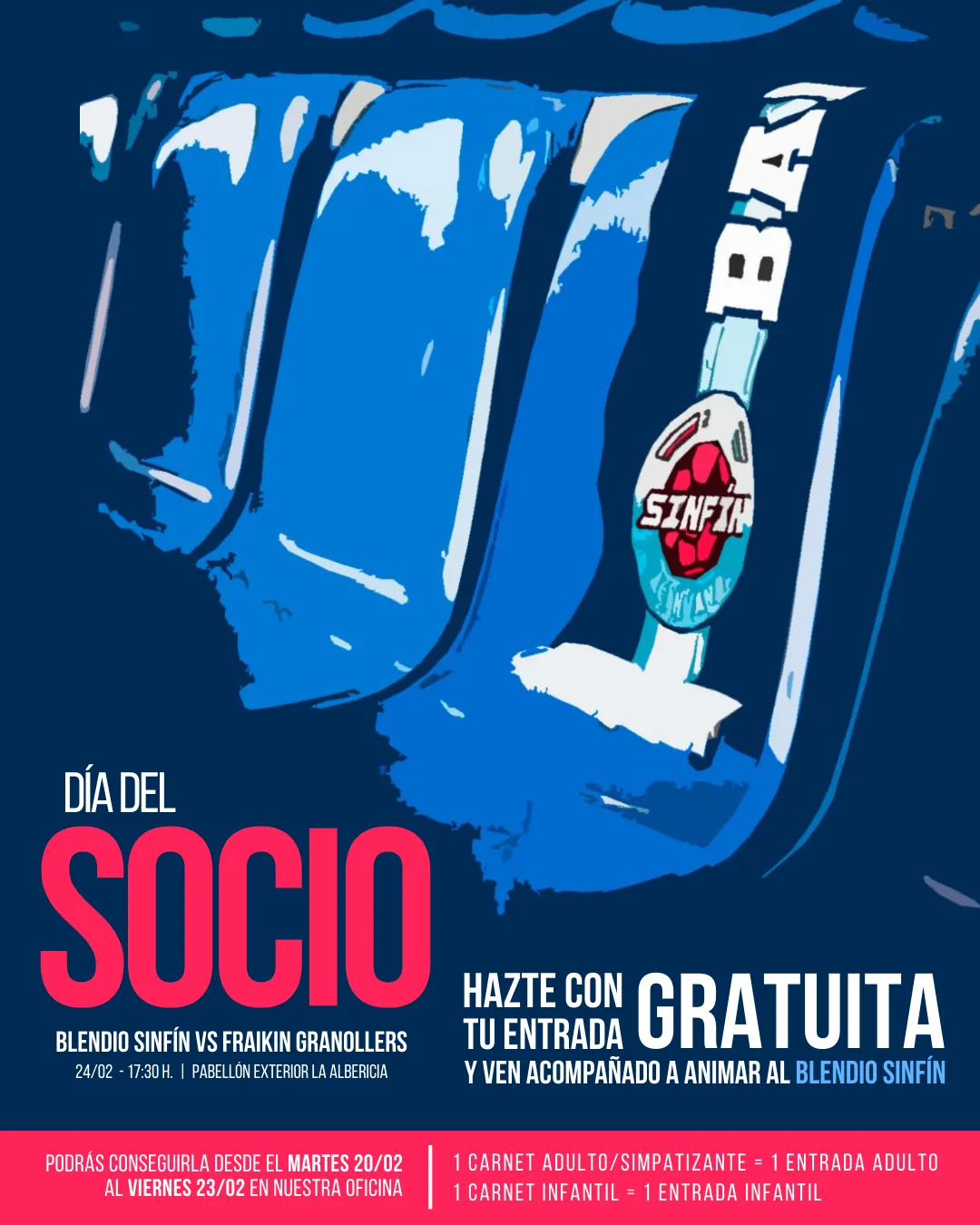 Noticias de Cantabria | El Cántabro | El Blendio Sinfín lanza el Día del Socio para el partido contra Fraikin BM Granollers