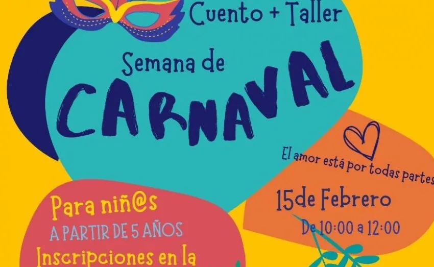 LA BIBLIOTECA MUNICIPAL ‘MIGUEL ARTIGAS’ CELEBRARÁ CARNAVAL CON ACTIVIDADES PARA LOS MÁS PEQUEÑOS
