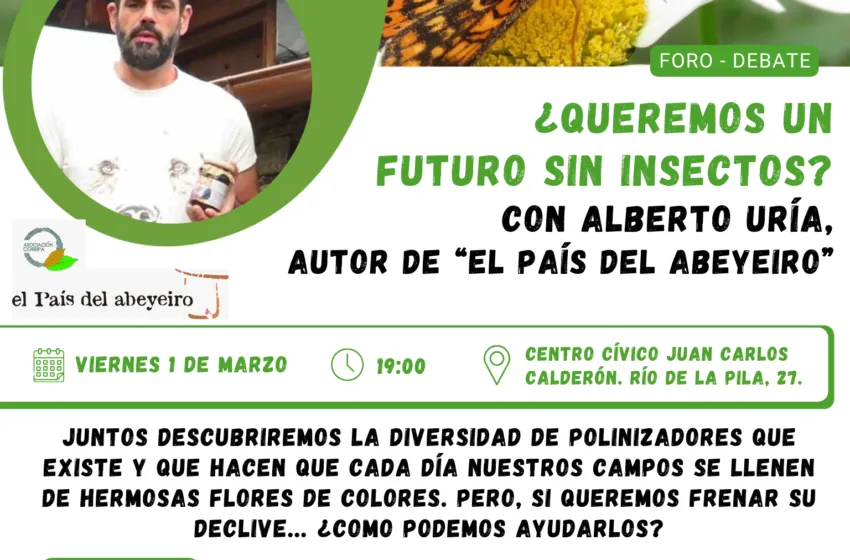  El Foro Santander Capital Natural regresa el viernes con una jornada sobre el papel de los insectos
