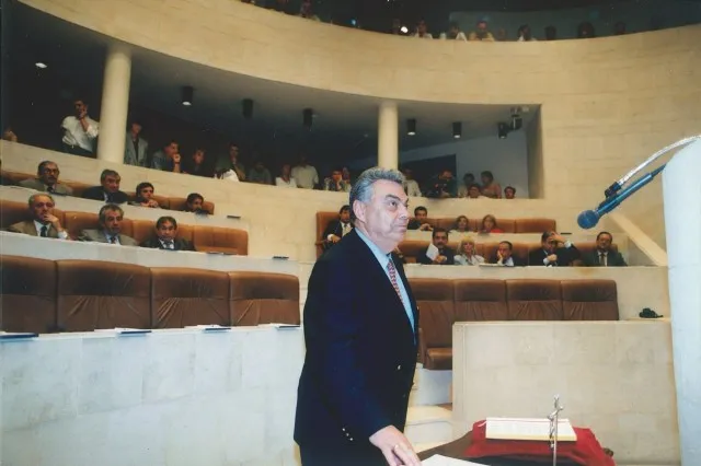  María José Sáenz de Buruaga traslada sus condolencias a los familiares y allegados de Manuel Blanco Díaz