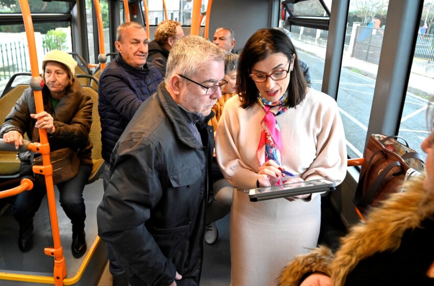 El TUS estrena el nuevo servicio desde Valdecilla al centro de salud La Montaña