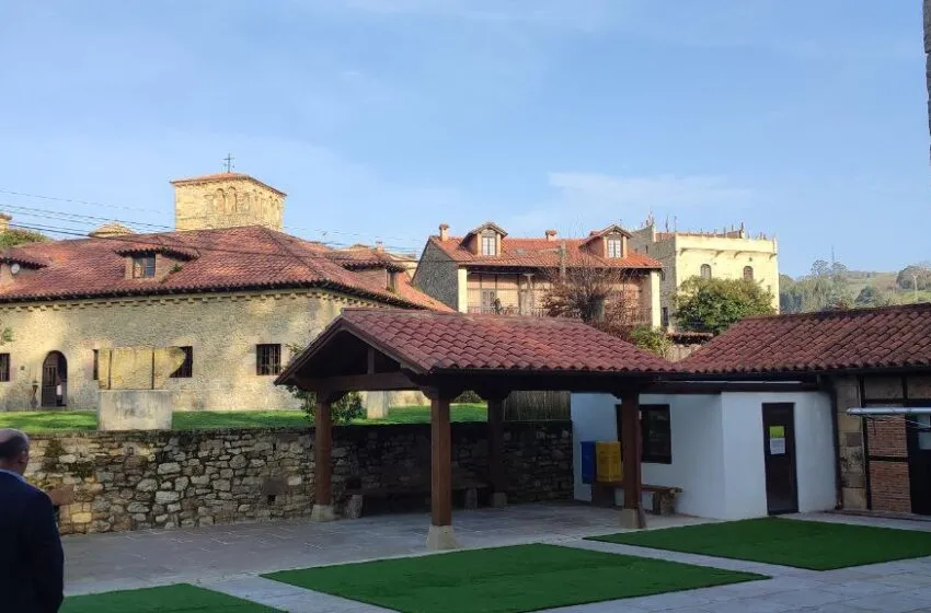  El Ayuntamiento de Santillana finaliza el acondicionamiento del entorno del Museo Jesús Otero y el albergue municipal
