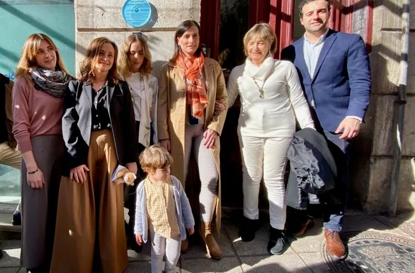  Santander rinde homenaje a José Antonio Lasheras con su inclusión en la Ruta de Ilustres