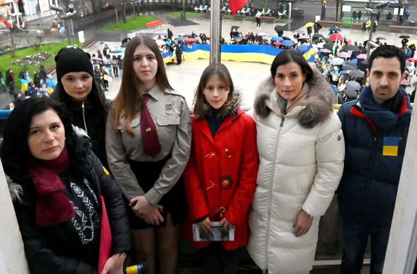  Santander conmemora el segundo aniversario de la guerra de Ucrania