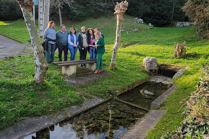  Presidencia colaborará en la recuperación del antiguo lavadero de Liendo y el acondicionamiento de este entorno para acoger actividades culturales
