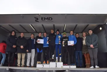  Irene Pelayo y Pablo Sánchez, ganadores en la XXVIII edición del Cross Real Valle de Piélagos disputado este domingo en Liencres