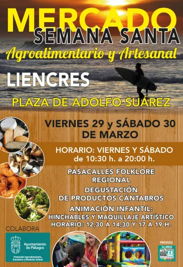  Más de una treintena de productores y artesanos participarán los días 29 y 30 de marzo en un Mercado agroalimentario en Liencres