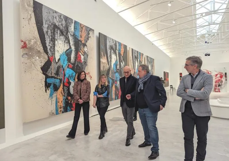  Gómez de Diego destaca la consolidación de las Naves de Gamazo como un referente de la cultura en Santander