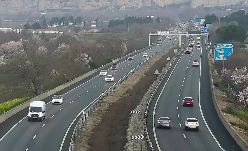  Más de 16,5 millones de desplazamientos por carretera previstos para esta Semana Santa