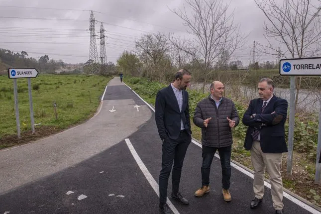  Torrelavega completa el carril bici del Bulevar Ronda y su conexión con el eje Suances-Los Corrales