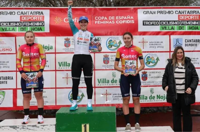  Isabel Martín vence en Noja y se convierte en líder de la Copa de España de Féminas Cofidis