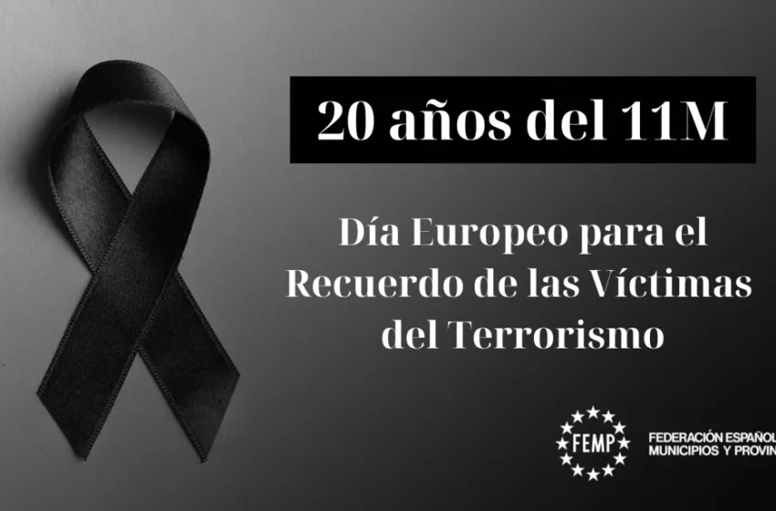  La FEMP llama a convocar un minuto de silencio el lunes en memoria de los fallecidos el 11M de 2004